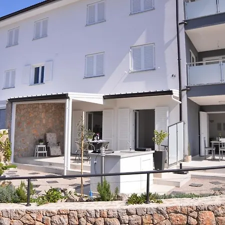 With A Parking Space Njivice, Krk - 16244 Apartment *